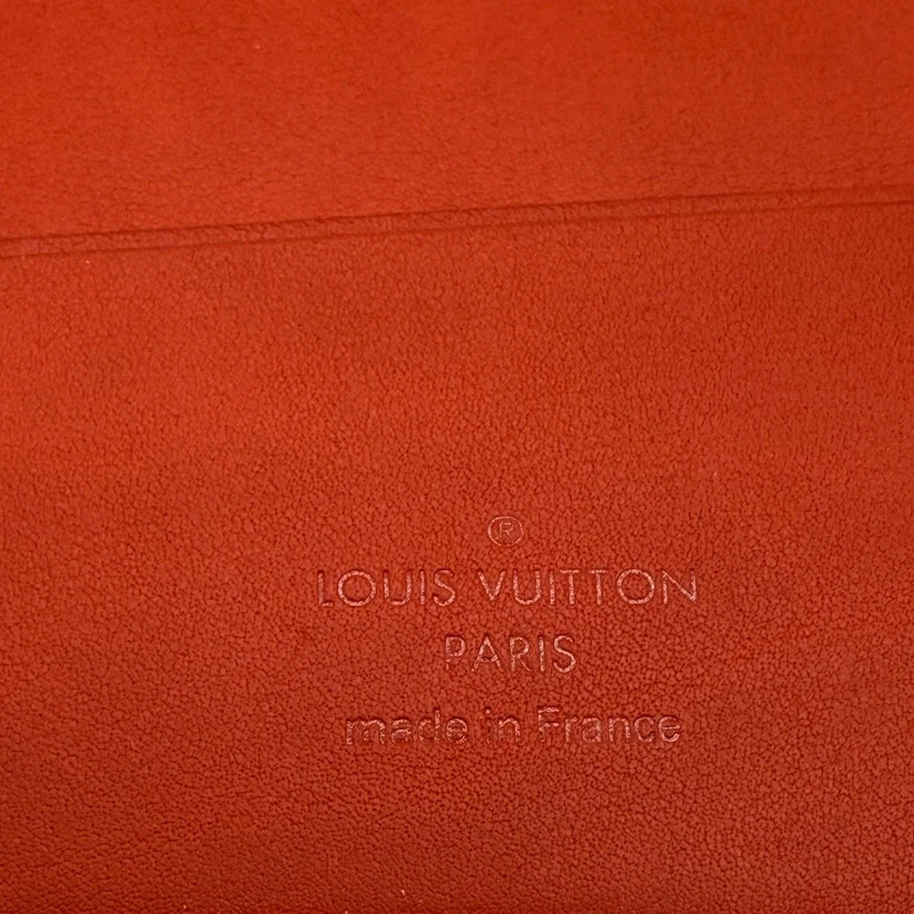 Neon Damier Infini Pocket Organizer Orange - Picture 3 of 4